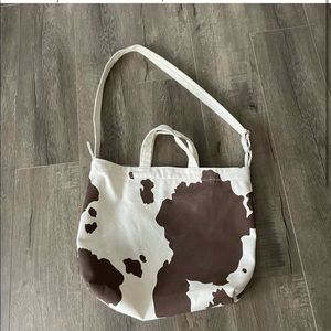 Baggu cow print bag
